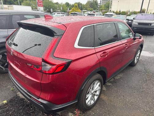 Radiant Red Metallic 2025 Honda CR-V EX AWD