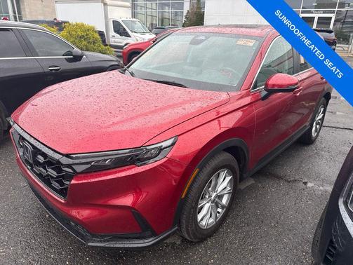 Radiant Red Metallic 2025 Honda CR-V EX AWD