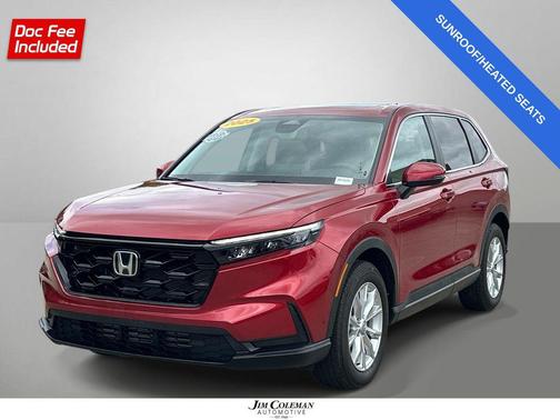 Radiant Red Metallic 2025 Honda CR-V EX AWD