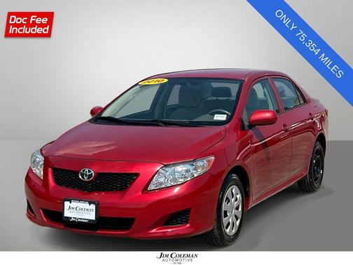 Barcelona Red Metallic 2010 Toyota Corolla LE