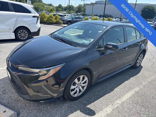 Black Sand Pearl 2020 Toyota Corolla LE