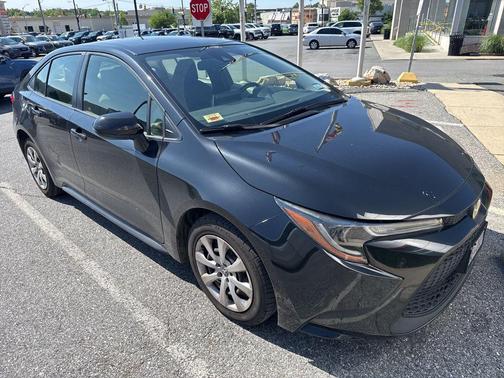 Black Sand Pearl 2020 Toyota Corolla LE
