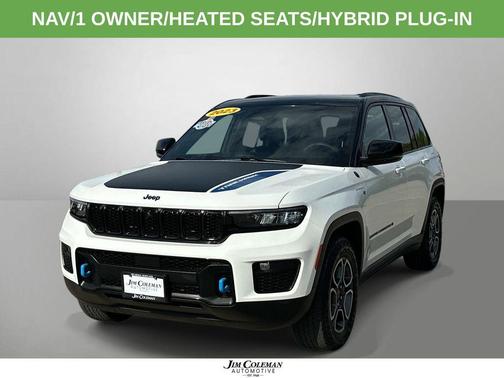 Bright White Clearcoat 2023 Jeep Grand Cherokee 4xe Trailhawk