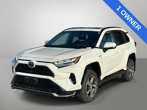 White 2022 Toyota RAV4 Prime SE