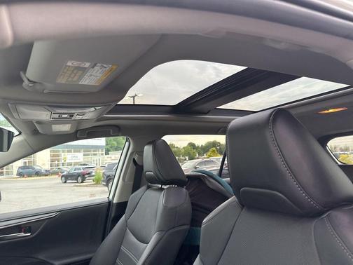 Blizzard Pearl 2021 Toyota RAV4 Hybrid Limited