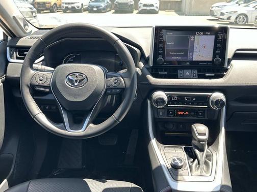 Blizzard Pearl 2021 Toyota RAV4 Hybrid Limited