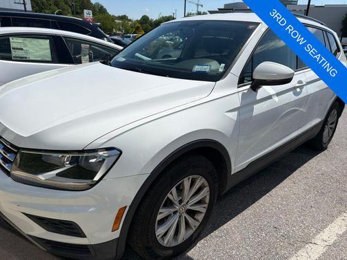 Pure White 2019 Volkswagen Tiguan 2.0T S 4MOTION
