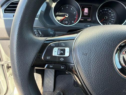 Pure White 2019 Volkswagen Tiguan 2.0T S 4MOTION