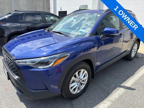 Blue Crush Metallic 2022 Toyota Corolla Cross LE