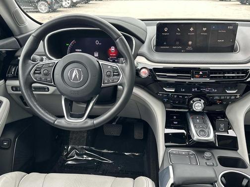 Lunar Silver Metallic 2023 Acura MDX Advance Package