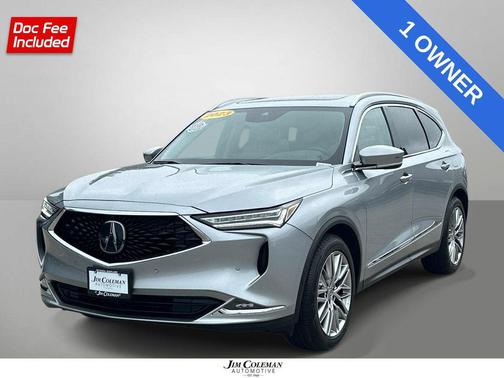 Lunar Silver Metallic 2023 Acura MDX Advance Package