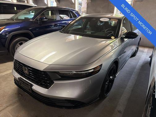 Solar Silver Metallic 2024 Honda Accord Hybrid Sport-L