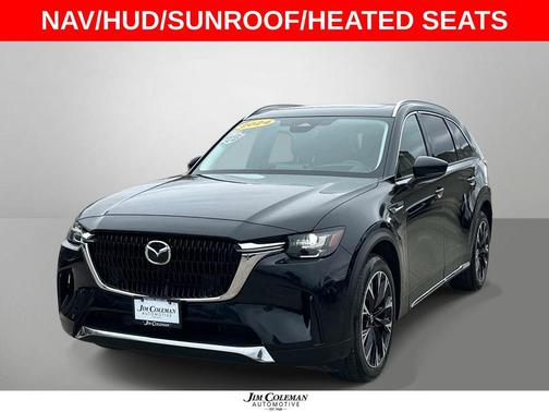 Jet Black Mica 2024 Mazda CX-90 PHEV Premium