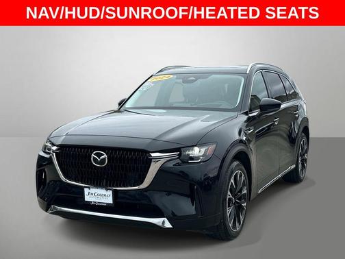 Jet Black Mica 2024 Mazda CX-90 PHEV Premium