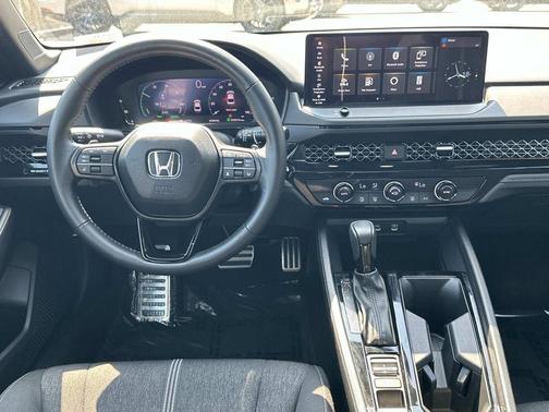 Platinum White Pearl 2024 Honda Accord Hybrid Sport