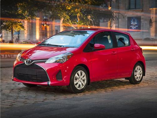 Gray 2015 Toyota Yaris L