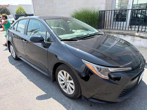 Midnight Black Metallic 2024 Toyota Corolla LE