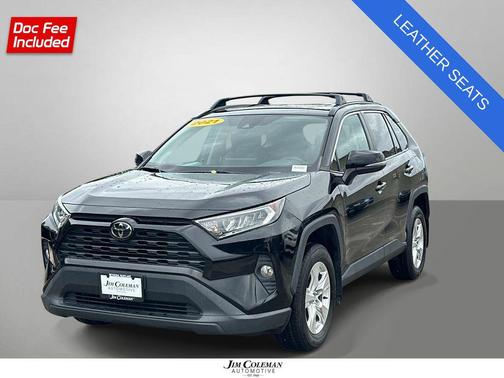 Midnight Black Metallic 2021 Toyota RAV4 XLE