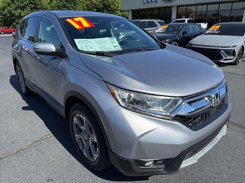 Lunar Silver Metallic 2017 Honda CR-V EX-L