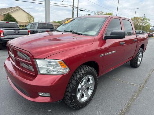 Deep Cherry Red Crystal Pearlcoat 2012 RAM 1500 ST