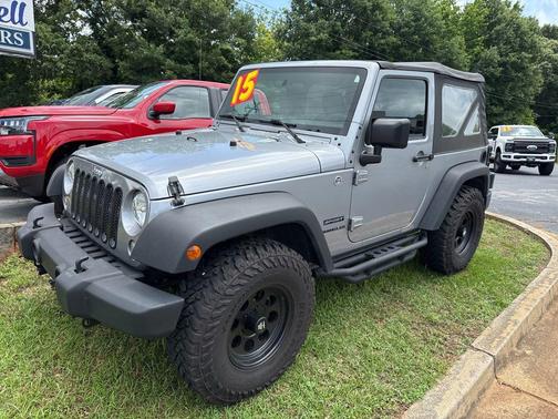 Billet Silver Metallic Clearcoat 2015 Jeep Wrangler Sport