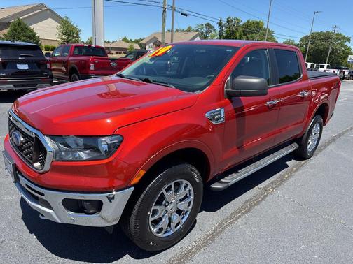 Hot Pepper Red Metallic Tinted Clearcoat 2019 Ford Ranger XLT