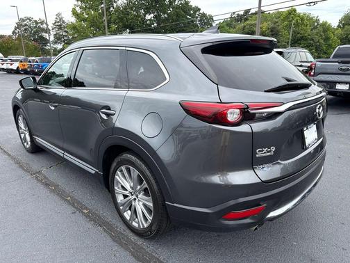 Machine Gray Metallic 2021 Mazda CX-9 Signature