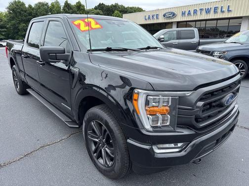 Agate Black Metallic 2022 Ford F-150 XLT