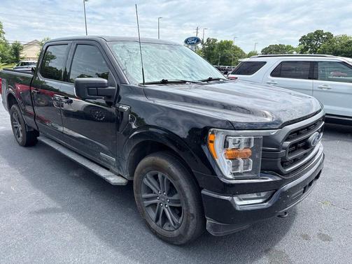 Agate Black Metallic 2022 Ford F-150 XLT