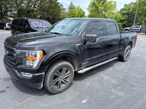 Agate Black Metallic 2022 Ford F-150 XLT