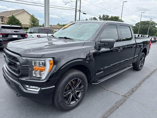 Agate Black Metallic 2022 Ford F-150 XLT