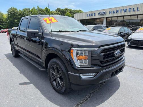 Agate Black Metallic 2022 Ford F-150 XLT