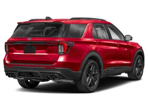 Rapid Red Metallic Tinted Clearcoat 2026 Ford Explorer ST