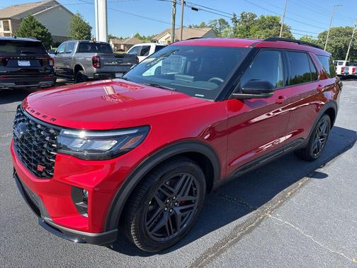 Rapid Red Metallic Tinted Clearcoat 2026 Ford Explorer ST