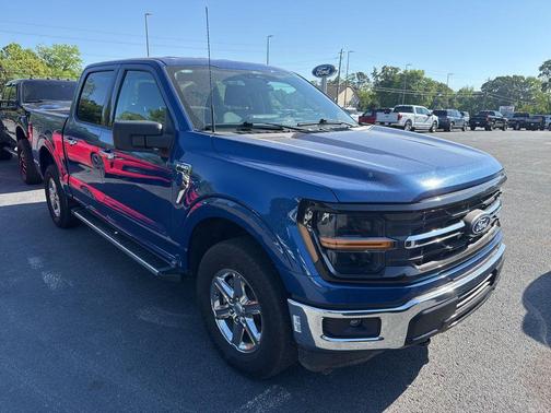 Atlas Blue Metallic 2025 Ford F-150 XLT