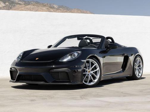 Black 2022 Porsche 718 Spyder