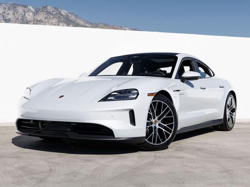 Gray Metallic 2026 Porsche Taycan 4