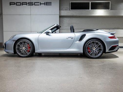 Silver 2017 Porsche 911 Turbo