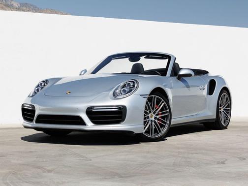 Silver 2017 Porsche 911 Turbo