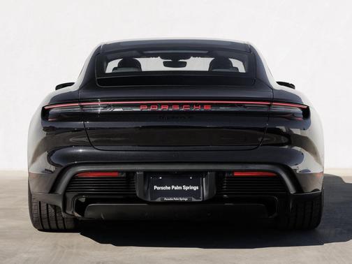 Jet Black Metallic 2026 Porsche Taycan 4
