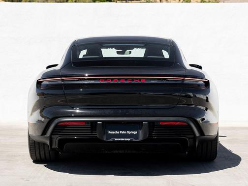Black 2026 Porsche Taycan Black Edition