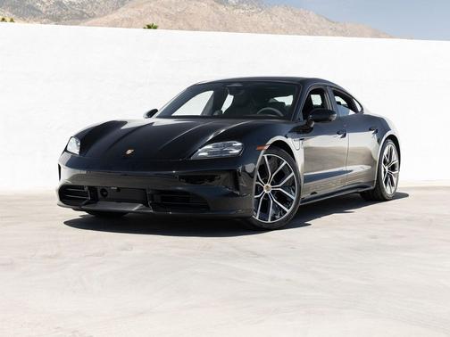 Black 2026 Porsche Taycan Black Edition