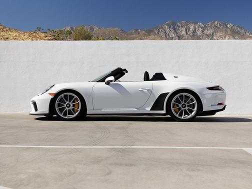 White 2019 Porsche 911 Speedster