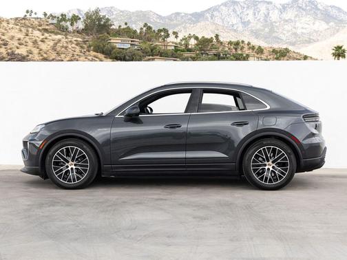 Volcano Grey Metallic 2025 Porsche Macan Macan Electric