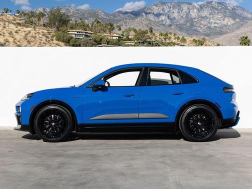 Blue 2026 Porsche Macan Macan Electric