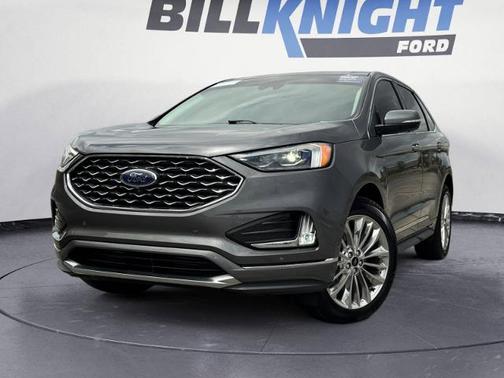 CARBONIZED GRAY 2022 Ford Edge TITANIUM