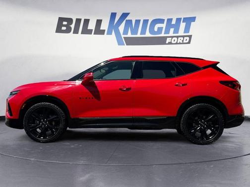 Red 2020 Chevrolet Blazer RS