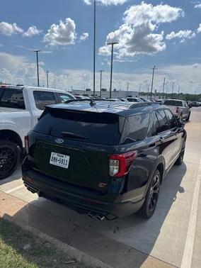 AGATE BLACK METALLIC 2024 Ford Explorer ST
