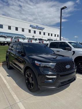 AGATE BLACK METALLIC 2024 Ford Explorer ST