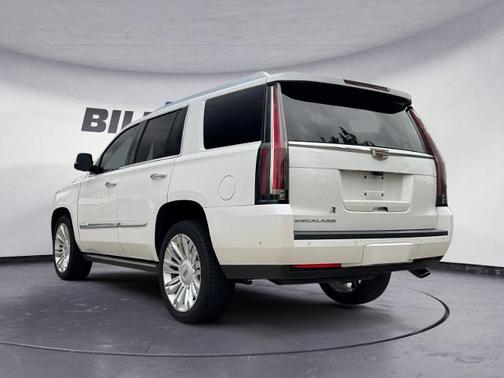 Crystal White Tri-Coat 2018 Cadillac Escalade PLATINUM